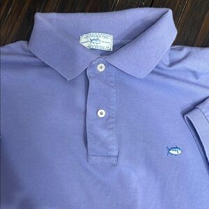 Southern Tide Purple Polo Shirt